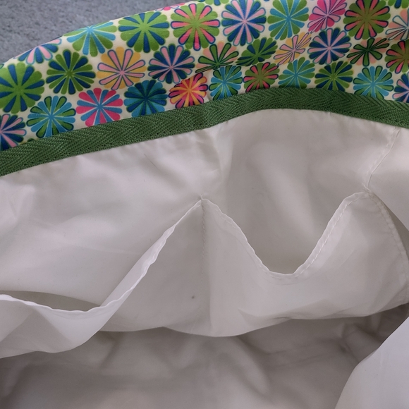 LeSportsac Floral Messenger Bag, Like New - Picture 6 of 6